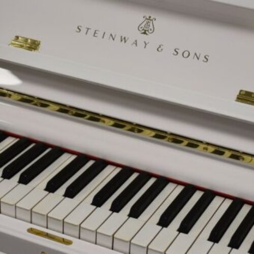 Steinway & Sons Klavier, weiß Hochglanz, gebraucht, 5 J Garantie Musism.com Klaviere Bechstein Steinway & Sons Klavier, weiß Hochglanz, gebraucht, 5 J Garantie Wien Österreich