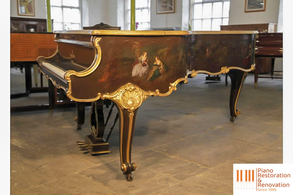 Grand Piano im Rokoko-Stil, Steinway & Sons Modell B – Bild 35