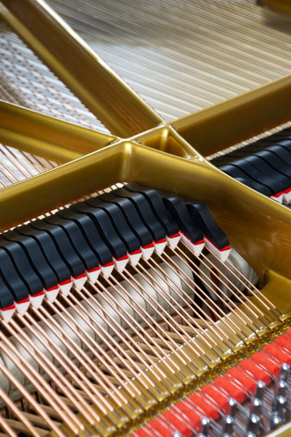Grotrian Steinweg Flügel, Modell 'VI', Schwarz Hochglanz, Baujahr 1916, gebraucht