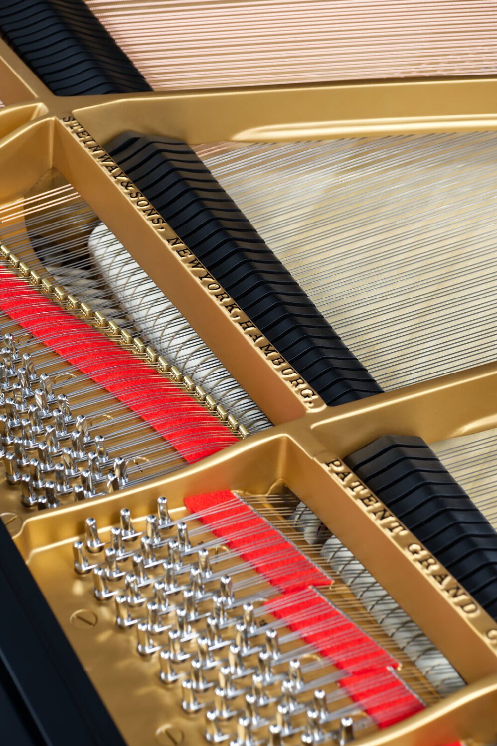 Verkauf eines gebrauchten Steinway & Sons Flügels, Modell M-170, Schwarz matt, Baujahr 1913